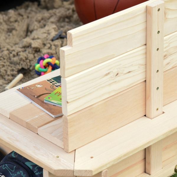 Produktbild Outsunny Sandkasten mit verstellbarem Dach