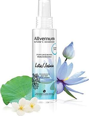 Actual product image Allvernum NATURE'S ESSENCES Lotus/Jasmine Perfumed Body Mist 125ml (Body mist, 125 ml)