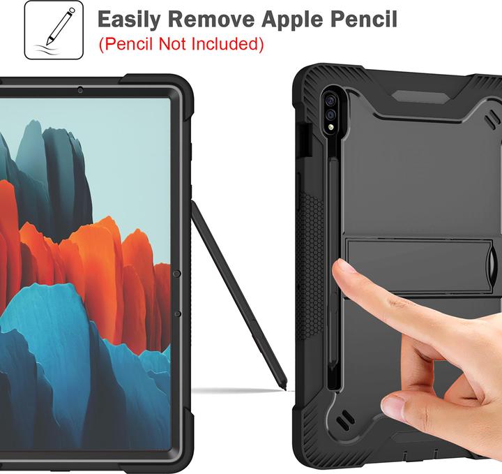 Actual product image Cazy Shockproof case compatible with Samsung Galaxy Tab S8 - Protective drop-proof case - with stand (Galaxy Tab S8)