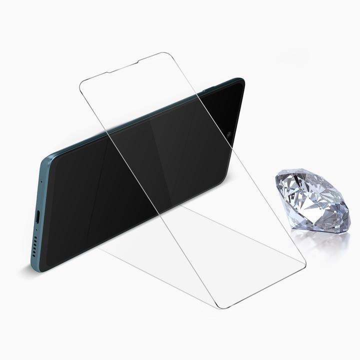 Actual product image Avizar Crystal clear film, glass screen protector (2 Piece, Motorola Moto G200 5G)
