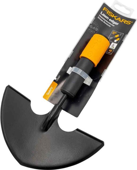 Productafbeelding Fiskars 1000690 Schop/ Troffel Tuin Troffel Staal Zwart, Oranje