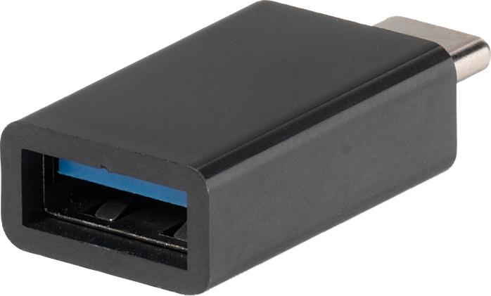 Vivanco CA CA 1 USB C USB A Black (USB-C, USB-A)