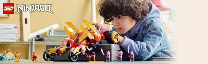 Image du produit LEGO Le raider du dragon d'or de Kai (71773, LEGO Ninjago)