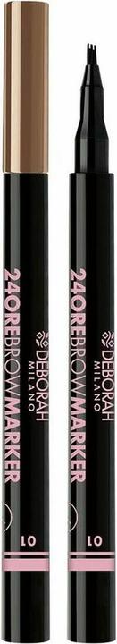 Deborah Milano 24h Brow Marker 01 Blonde Pencil Eyebrows Cosmetic Makeup (Blonde)