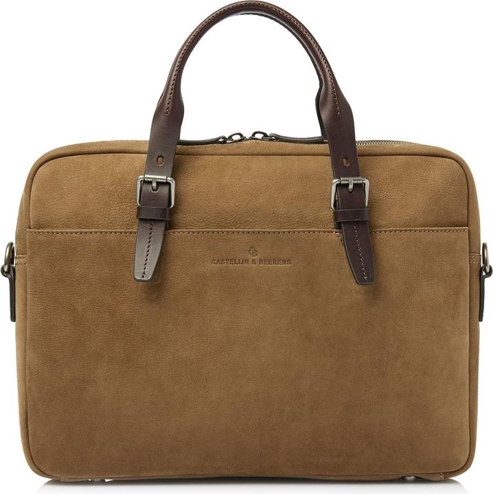 Actual product image Castelijn & Beerens Veneto briefcase RFID protection leather 41 cm laptop compartment (15")