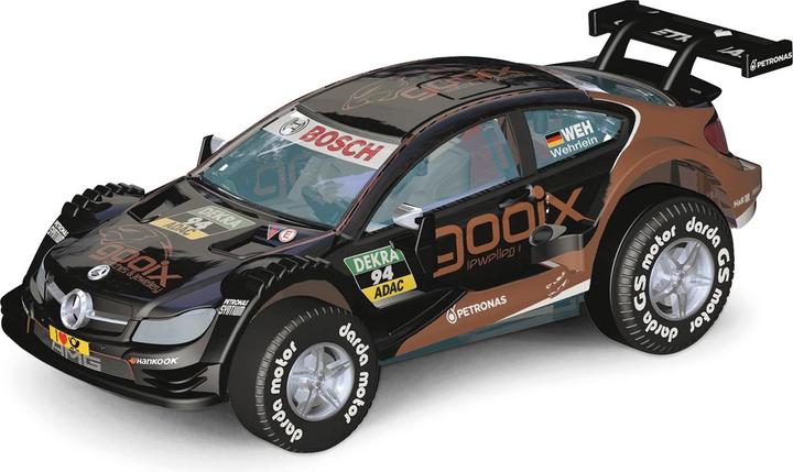 Darda 50395 Auto Mercedes-Benz C-Coupé DTM Wehrlein, Rennauto mit auswechselbaren Rückzugsmotor, Fah