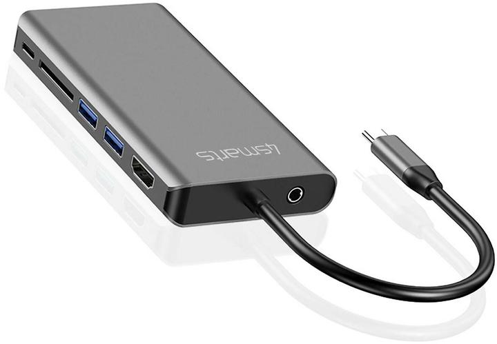Actual product image 4smarts 8in1 Hub (USB-C, 1 Ports)