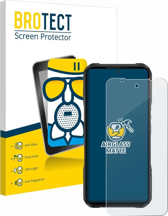 Produktbild BROTECT AirGlass Panzerglasfolie Matt (1 Stück, Vivo V20 Pro)
