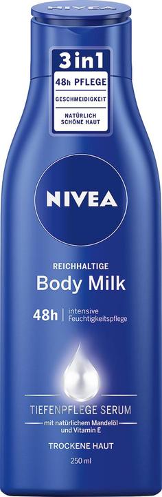 Actual product image NIVEA Body Milk 250ml (Body milk, 250 ml)