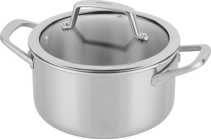 Ninja NIA Sauteuse 18cm EverCl.ES (18 cm, Cocotte + faitout, Acier inoxydable)