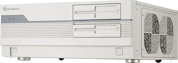 Productafbeelding Silverstone FLP01 PC-Gehäuse, HTPC, SSI-CEB/ATX - weiss
