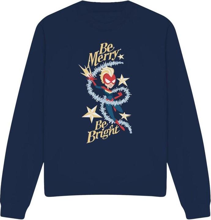 Produktbild Captain Marvel Be Merry Be Bright Sweatshirt (M)
