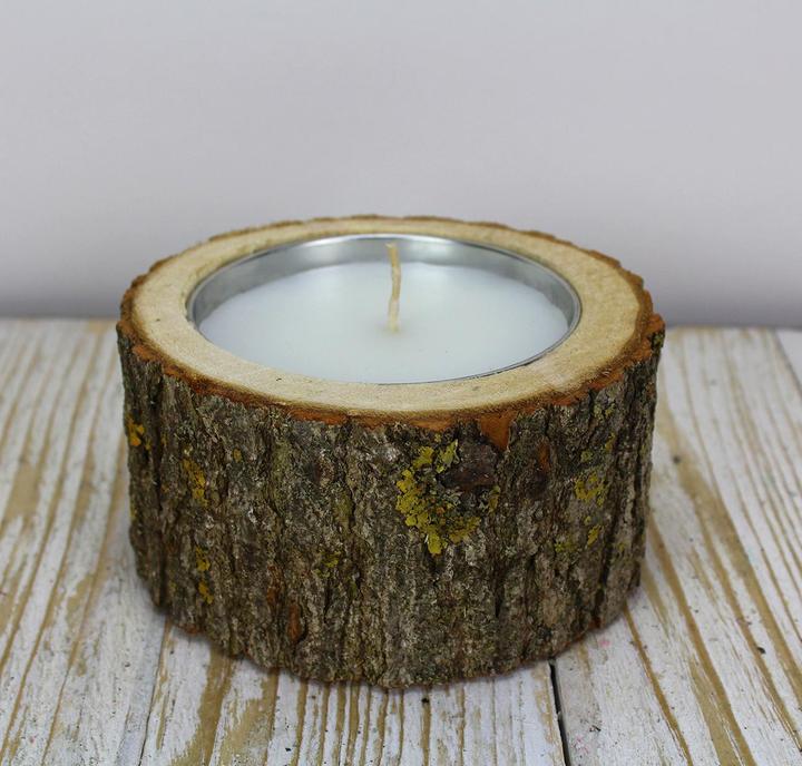 Image du produit Natura Punto Photophore en bois, lot de 2 (2 x)