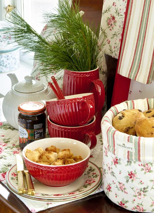 Produktbild Greengate Alice Frühstücksset red 12tlg (12 Stück)