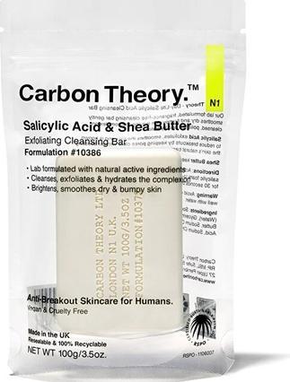 Immagine prodotto Carbon Theory Acido salicilico e burro di karité (barretta detergente esfoliante) 100 g (Panni pulizia)
