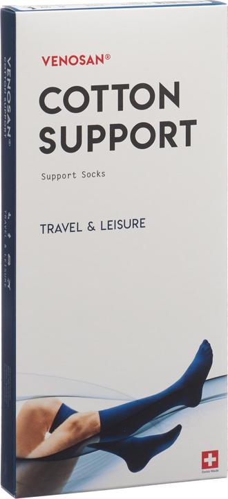 Venosan COTTON SUPPORT Socks A-D S black (S)