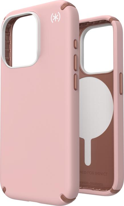 Immagine prodotto speck Presidio2 Pro + MS Apple iPhone 15 Pro Dahlia Pink - with Microban (Apple iPhone 15 Pro)