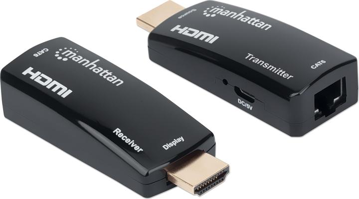 Produktbild Manhattan HDMI zu RJ45 (Micro USB, RJ45, HDMI, 2.70 cm)