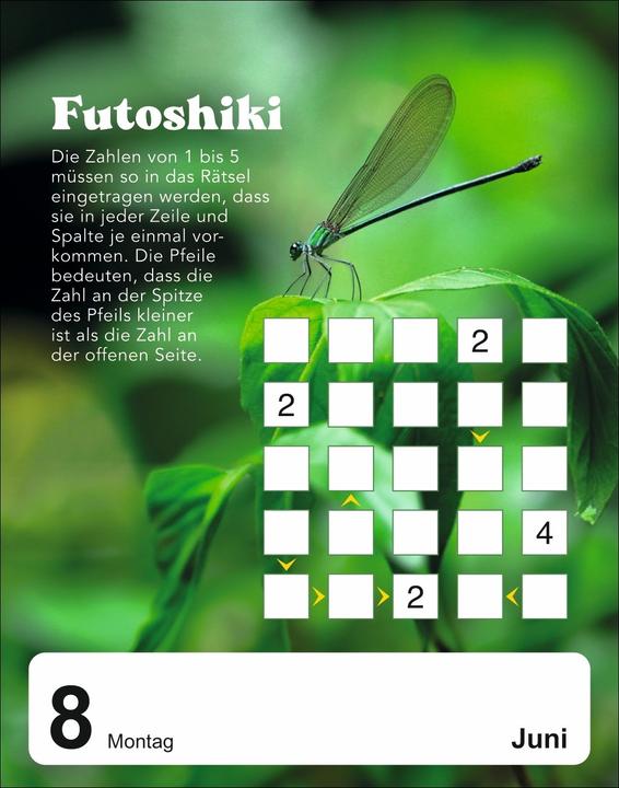 Actual product image Harenberg 5 minutes to kill Tagesabreisskalender 2026 - Der Rätselkalender gegen die langweiligsten Minuten (11 x 14 cm, German)