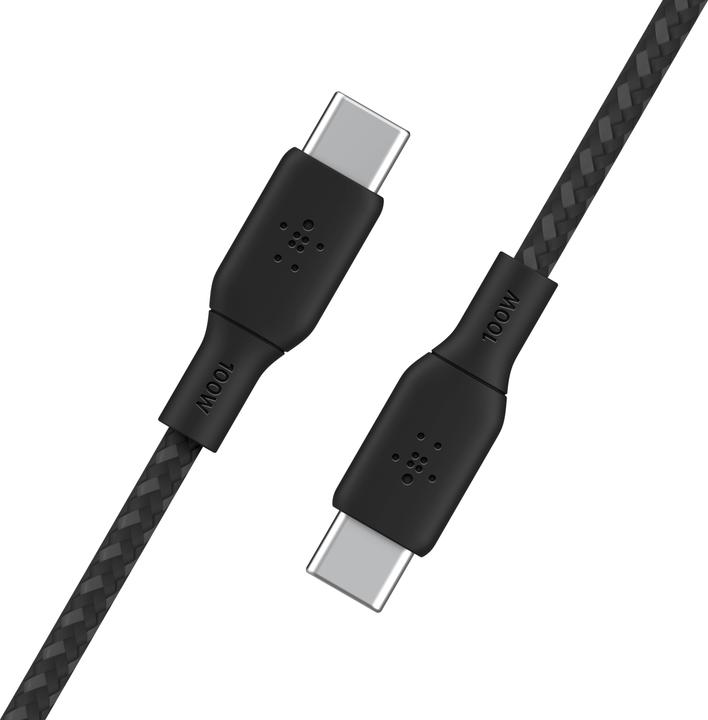 Actual product image Belkin USB C — USB C (3 m, USB 2.0, 100 W)