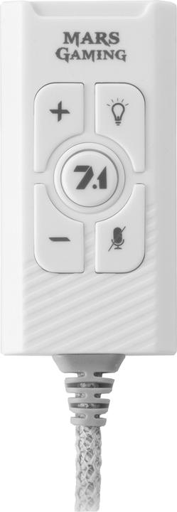 Produktbild Mars Gaming MSC2W, Audio Card 7.1 USB White (USB)