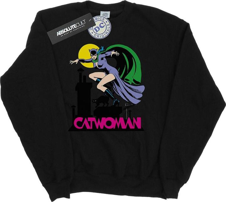 Immagine prodotto Catwoman Text Logo Felpa Ragazze (128)