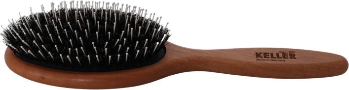 Keller PS Pneumatikbürste gross oval Igelkissen mit Noppen Profi-Styler