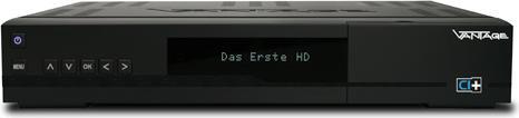 Vantage VT-100S, CI+ fähiger SAT-Receiver, 500GB HDD, HbbTV (DVB-S, DVB-S2)