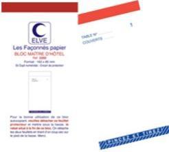 Label énergétique ELVE Bloc MaOEtre d'h "tel, 96 x 165 mm, 50 feuilles tripli