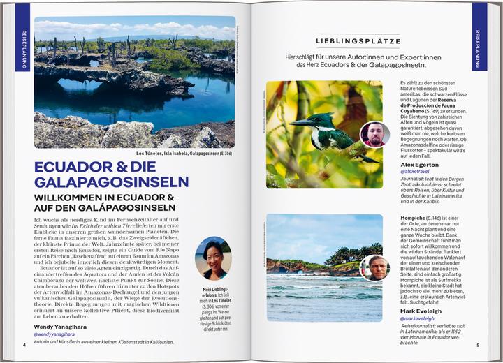 Immagine prodotto Reiseführer Ecuador & Galápagosinseln (Tedesco, Bremner di giada, Isabel Albiston, MaSovaida Morgan, Wendy Yanagihara, Brian Kluepfel, 2024)