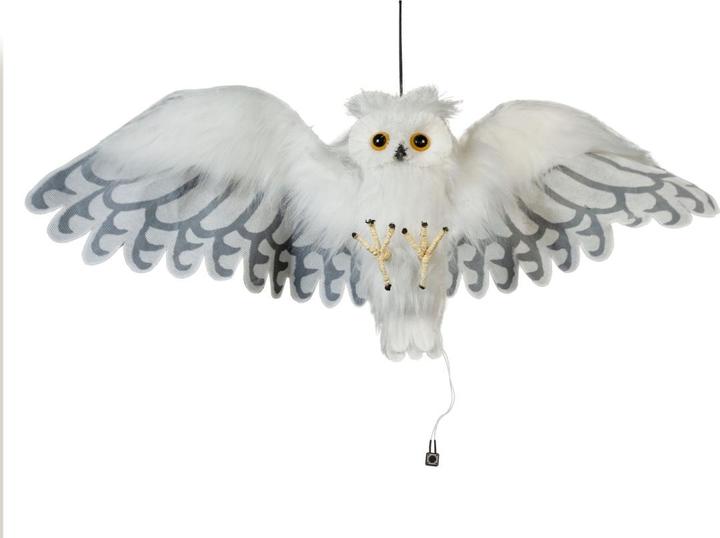 Image du produit Europalms Hibou des neiges d'Halloween, animé, 80cm
