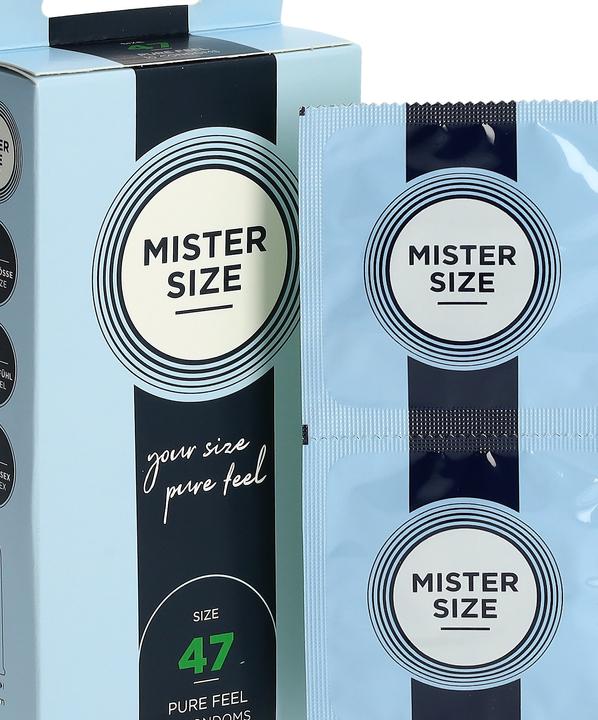Productafbeelding Mister Size 47 (10 Pcs.)