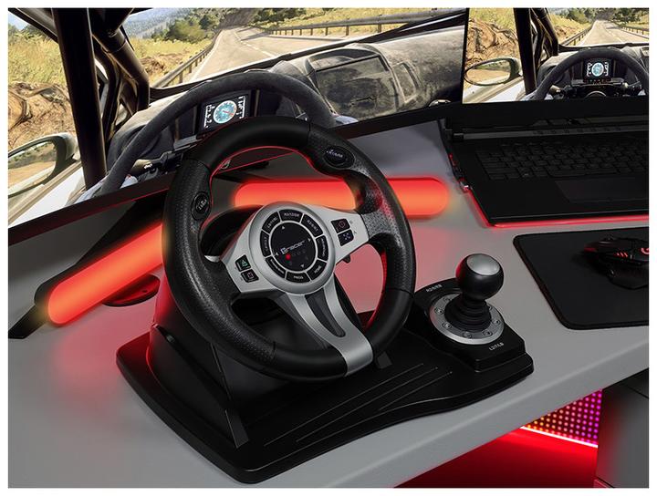 Actual product image Tracer TRAJOY46524 Gaming controller steering wheel + pedals PlayStation 4, Playstation 3 (PS3, PS4, PC)