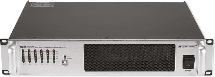 Actual product image Omnitronic MCD-3006 MK2 6-channel installation power amplifier (Amplifier)