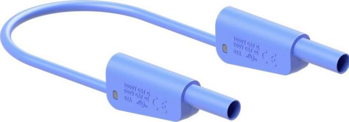 Produktbild Stäubli SLK-4A-F25 Messleitung ( - ) 25 cm Blau 1 St.