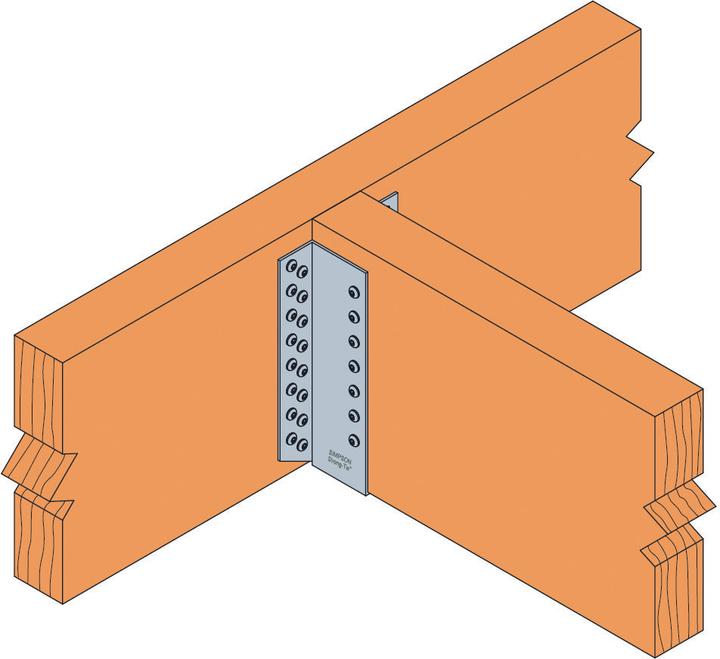 Actual product image Simpson Sst Beam shoes, NORMAL type (Joist hanger, 1 pcs.)