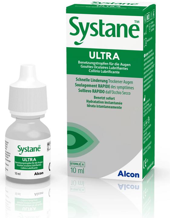 Produktbild Systane Ultra (10 ml, Systane Ultra Benetzungstropfen 10 ml)