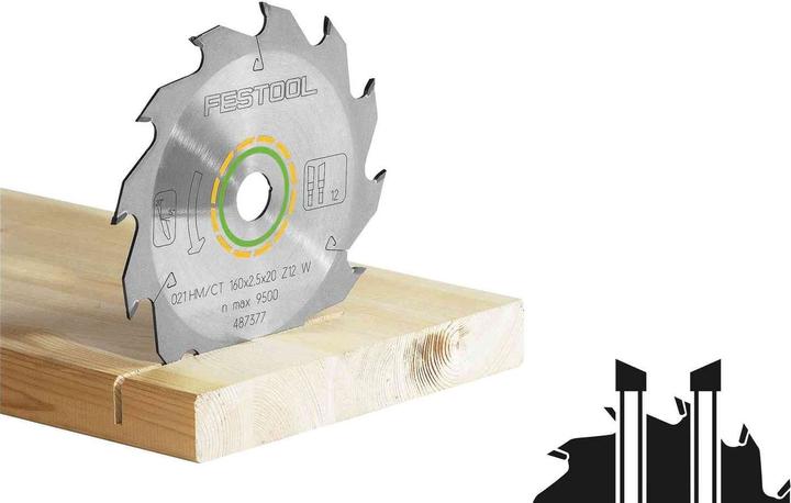Produktbild Festool Kreissägeblatt HW 230x2,5x30 W24