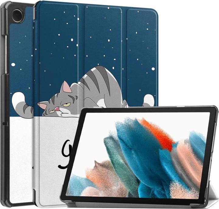 Actual product image Cover-Discount Galaxy Tab A9+ - Tri-fold Smart Case Good Night (Galaxy Tab A9+)