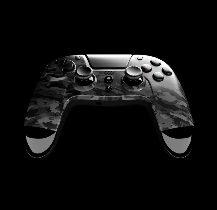 Actual product image Gioteck Controller VX4 camo wireless Bluetooth PS4 & P (PS4, PC)