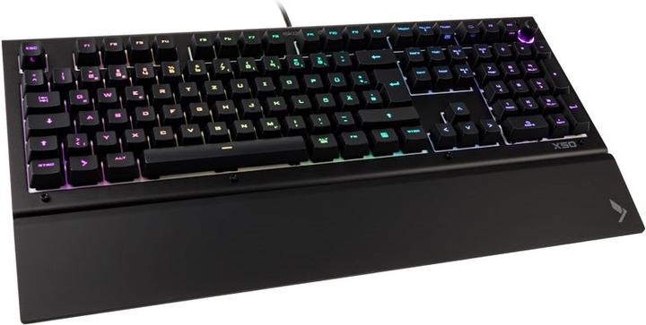 Das Keyboard X50Q, DE Layout, morbido tattile Omron (DE, Cablato)