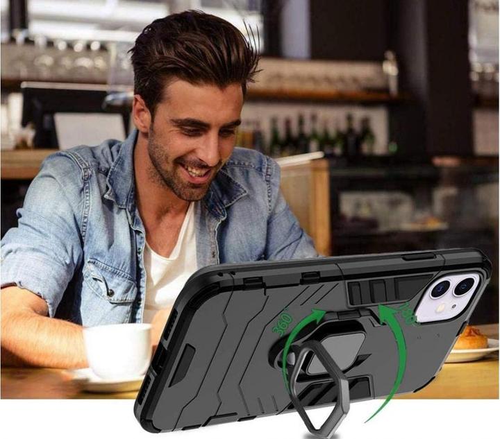 Actual product image Screenguard RingCase Anti-Shock Samsung Galaxy M51 Case (Samsung Galaxy M51)
