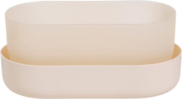 Produktbild Plastia Blumenkasten mit Untersetzer Tolita 31 cm (1.60 cm)