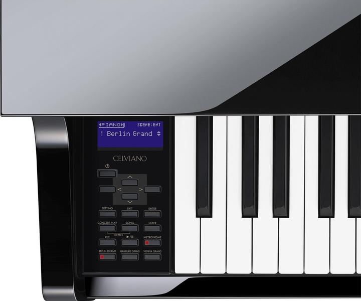 Image du produit Casio Piano électrique CELVIANO Grand Hybrid GP-510BP noir poli (88 Boutons)