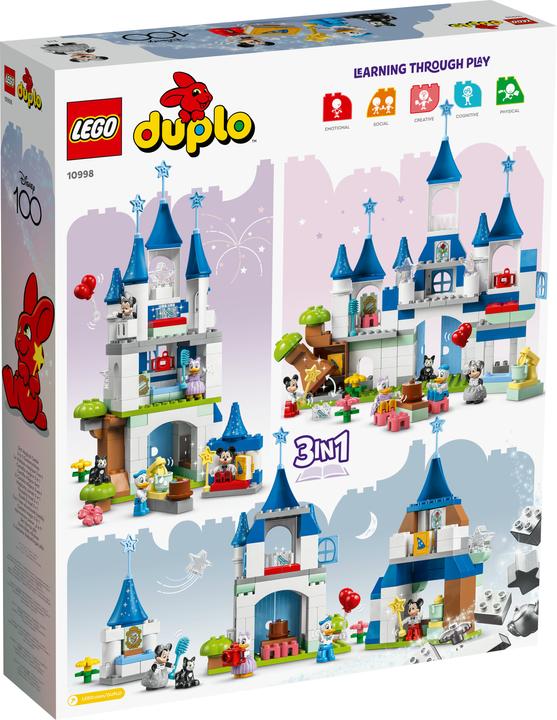 Produktbild LEGO Duplo - 3-in-1-Zauberschloss (10998)