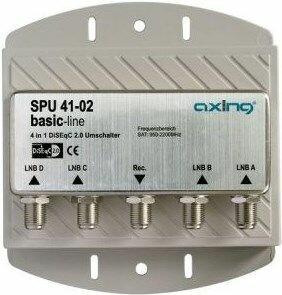 Actual product image Axing DiSEqC relay 4/1 (DiSEqC)