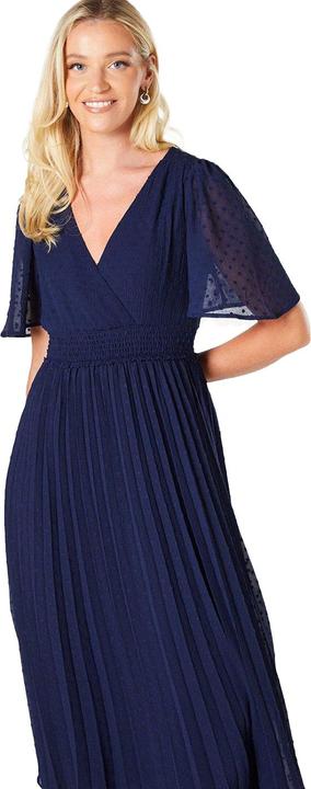 Image du produit Dorothy Perkins Vestito Midi Plissettato Avvolto Donna (34 D)