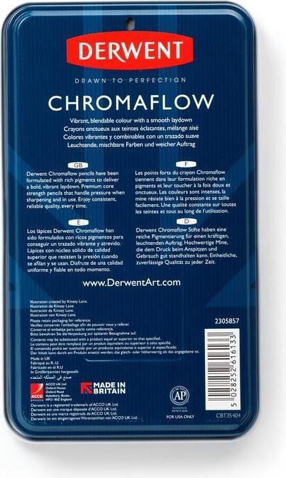 Produktbild Derwent Chromaflow (Mehrfarbig, 24 x)