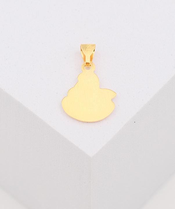 Produktbild Muau Pendant medal angel on cloud yellow gold 750 (750/18K Gelbgold)
