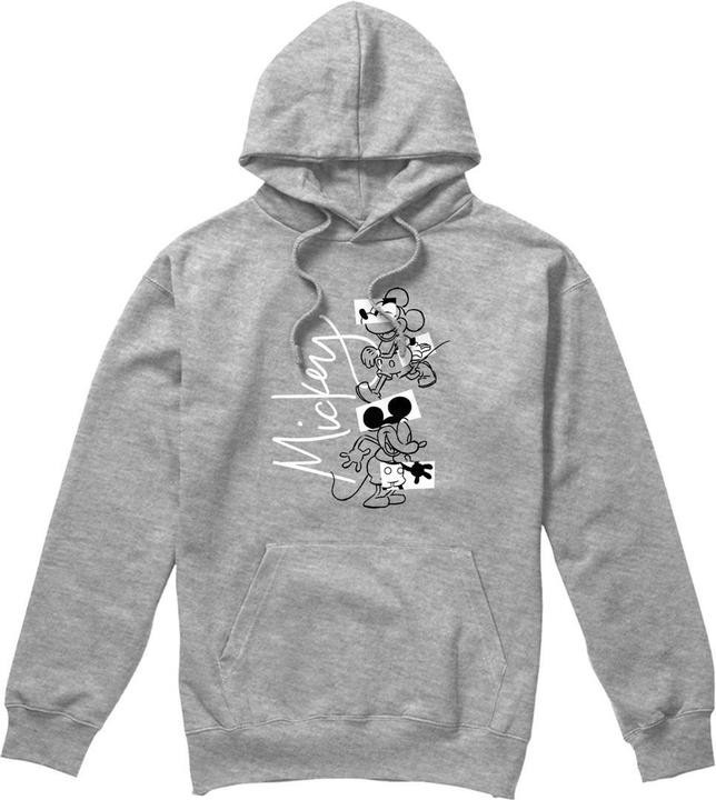 Actual product image Disney Mens Mickey Mouse Geometric Shapes Hoodie (XL)